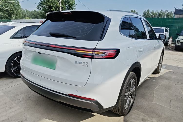 Used Geely Galaxy Xingjian 7 EM-i 2025 120km Exploration+ Version Rear Right 45 Deg