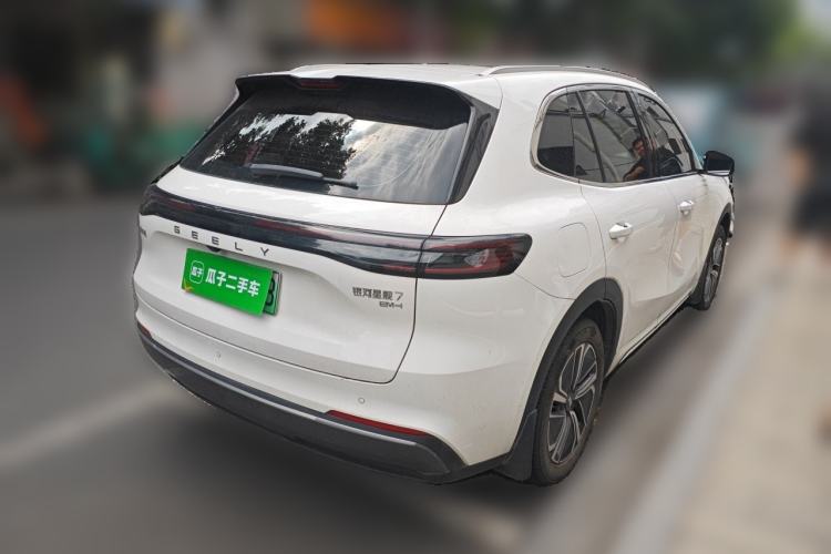Used Geely Galaxy Xingjian 7 EM-i 2025 120km Exploration+ Version Rear Right 45 Deg