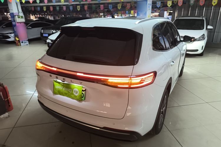 Used Geely Galaxy Xingjian 7 EM-i 2025 120km Launch+ Version Rear Right 45 Deg