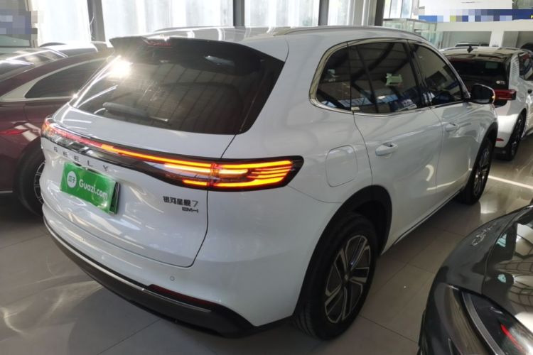 Used Geely Galaxy Xingjian 7 EM-i 2025 120km Exploration+ Version Rear Right 45 Deg