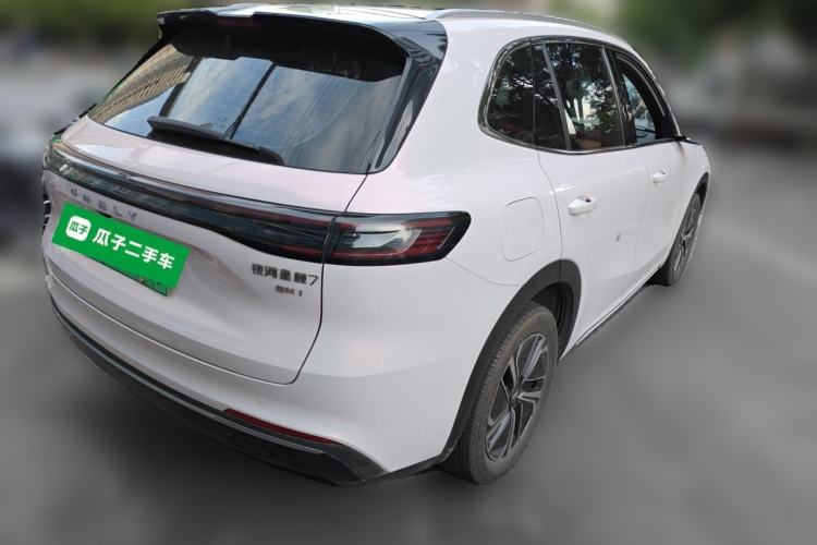 Used Geely Galaxy Xingjian 7 EM-i 2025 120km Launch+ Version Rear Right 45 Deg