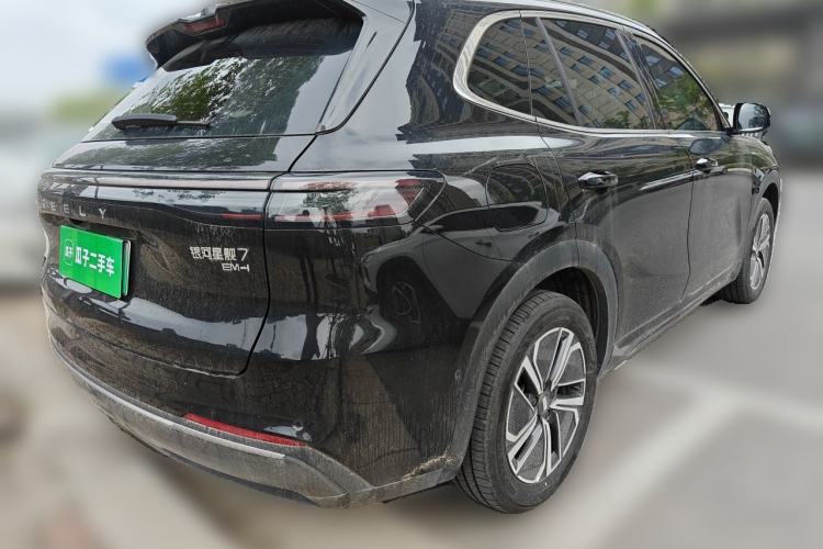 Used Geely Galaxy Xingjian 7 EM-i 2026 Model 135km Leading Edition Rear Right 45 Deg
