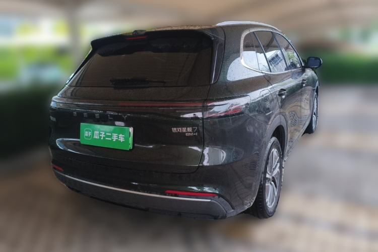 Used Geely Galaxy Xingjian 7 EM-i 2026 Model 135km Leading Edition Rear Right 45 Deg
