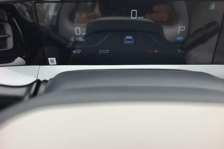 Used Geely Galaxy Geome 2026 Model 310km Youth Edition Odometer Close Up