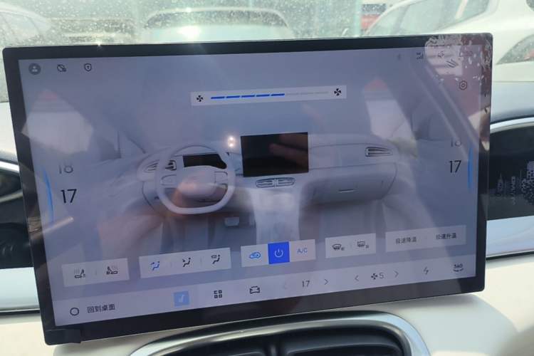 Used Geely Galaxy Geome 2025 UP 410km Exploration+ Edition Audio And AC Panel