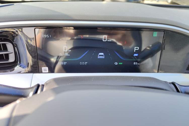 Used Geely Galaxy Geome 2025 310km Youth Edition Odometer Close Up