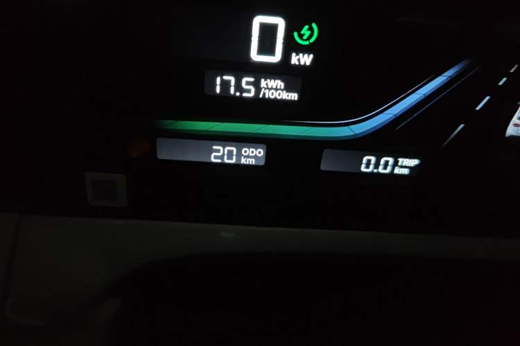 Used Geely Galaxy Geome 2025 310km Youth Edition Odometer Close Up