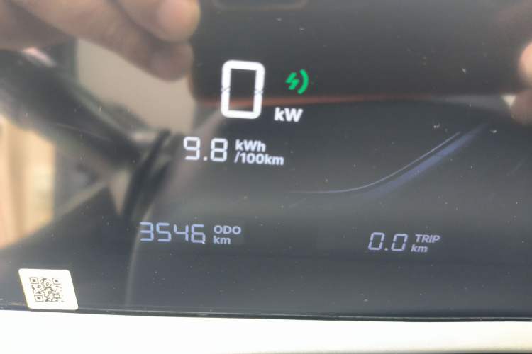 Used Geely Galaxy Geome 2025 310km Dream Edition Odometer Close Up