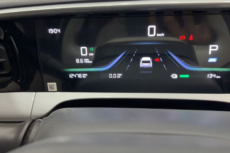 Used Geely Galaxy Geome 2025 310km Youth Edition Odometer Close Up
