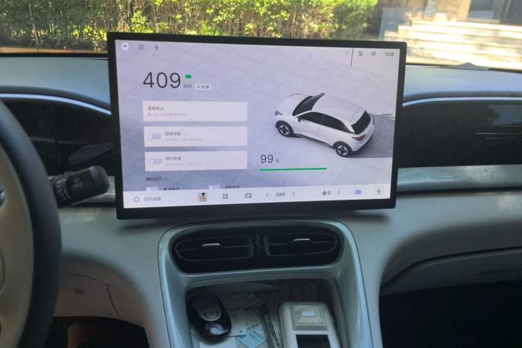Used Geely Galaxy Geome 2025 UP 410km Exploration Edition Audio And AC Panel