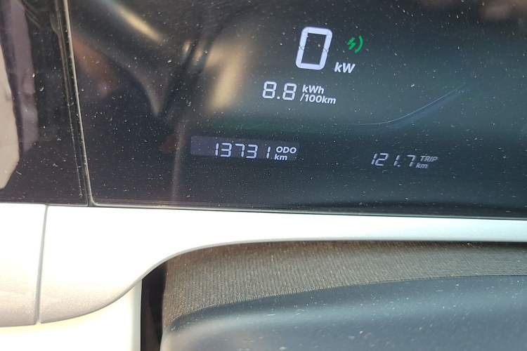 Used Geely Galaxy Geome 2025 310km Dream Edition Odometer Close Up