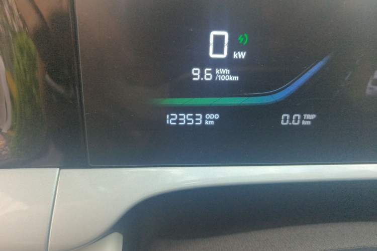 Used Geely Galaxy Geome 2025 UP 410km Exploration Edition Odometer Close Up