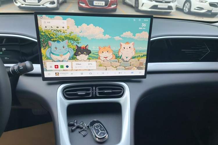 Used Geely Galaxy Geome 2025 UP 410km Exploration Edition Audio And AC Panel