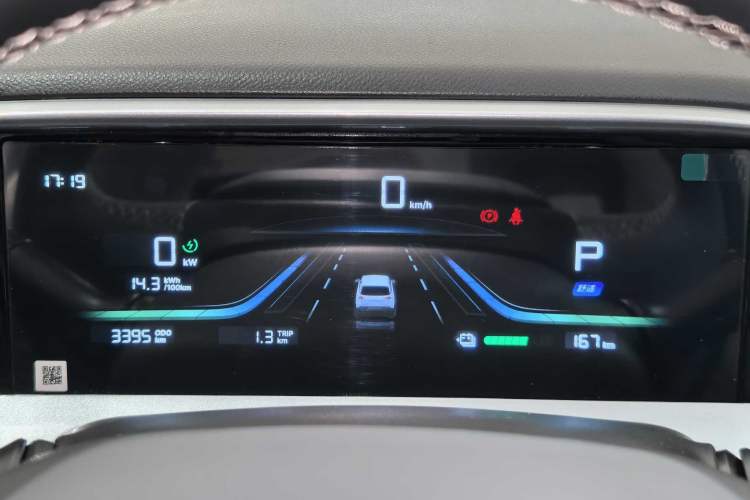 Used Geely Galaxy Geome 2025 310km Dream Edition Odometer Close Up