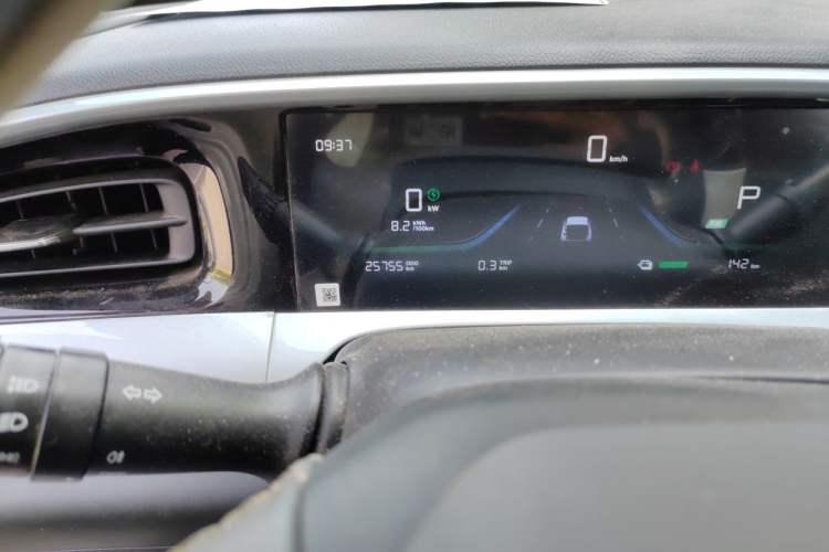 Used Geely Galaxy Geome 2025 310km Youth Edition Odometer Close Up