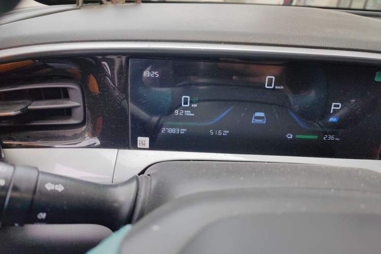 Used Geely Galaxy Geome 2025 310km Dream Edition Odometer Close Up