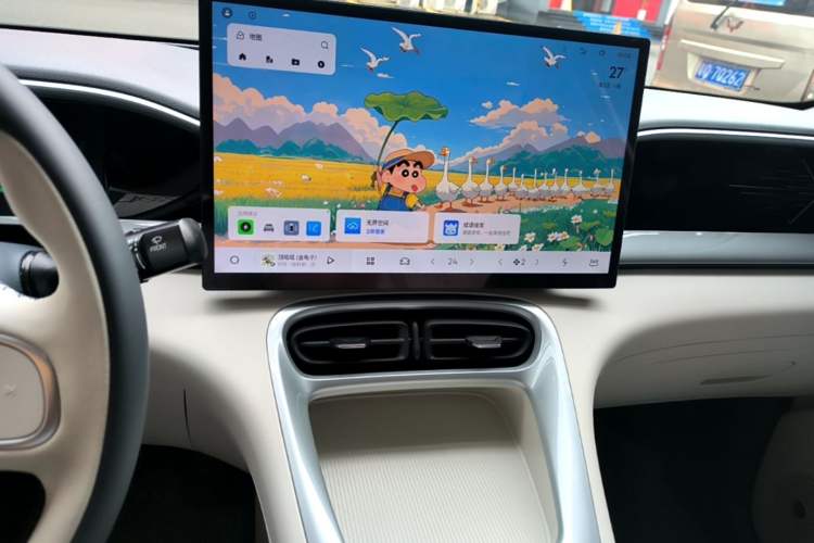Used Geely Galaxy Geome 2025 UP 410km Exploration Edition Audio And AC Panel