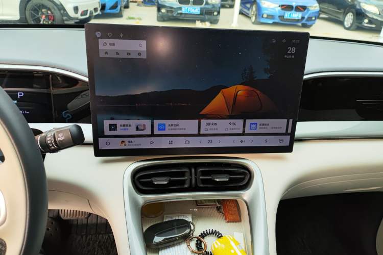Used Geely Galaxy Geome 2025 310km Dream Edition Audio And AC Panel