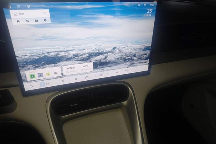 Used Geely Galaxy Geome 2025 UP 410km Exploration Edition Audio And AC Panel
