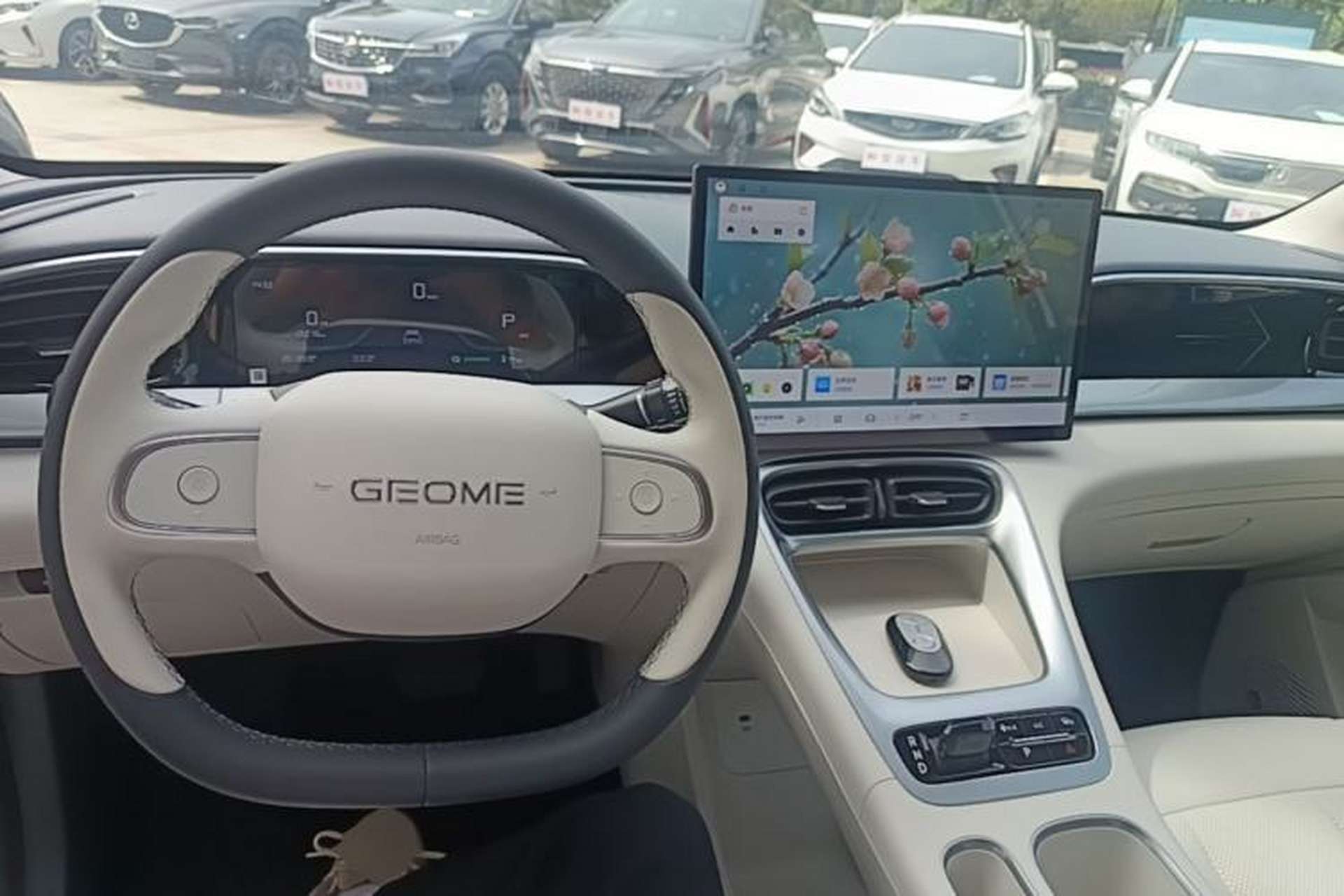 Used Geely Galaxy Geome 2025 UP 410km Exploration Edition Center Console