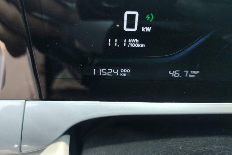 Used Geely Galaxy Geome 2025 310km Dream Edition Odometer Close Up