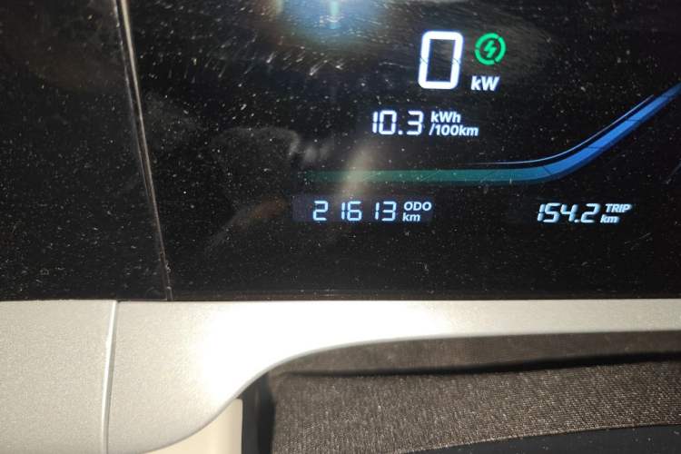 Used Geely Galaxy Geome 2025 UP 410km Exploration+ Edition Odometer Close Up