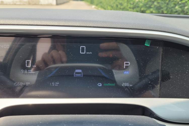 Used Geely Galaxy Geome 2025 UP 410km Exploration Edition Odometer Close Up