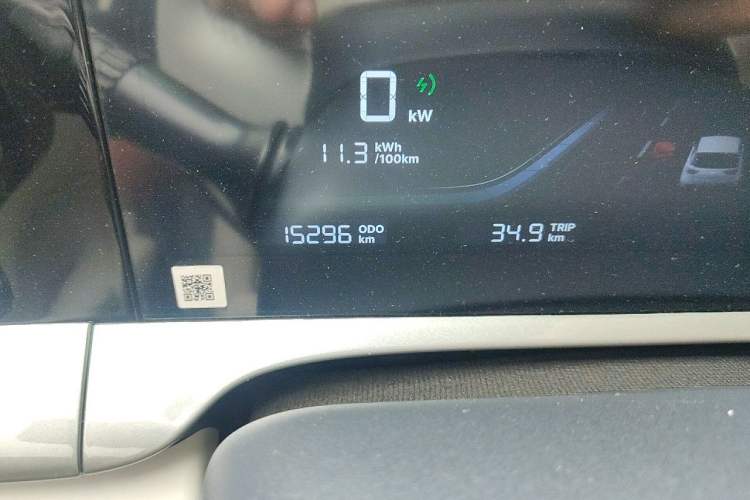 Used Geely Galaxy Geome 2025 310km Youth Edition Odometer Close Up