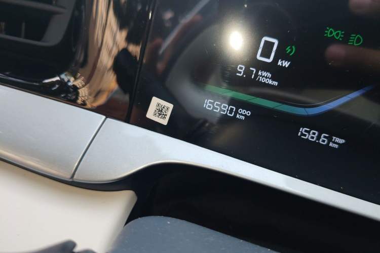 Used Geely Galaxy Geome 2025 310km Youth Edition Odometer Close Up
