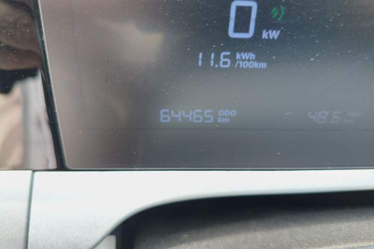 Used Geely Galaxy Geome 2025 310km Youth Edition Odometer Close Up