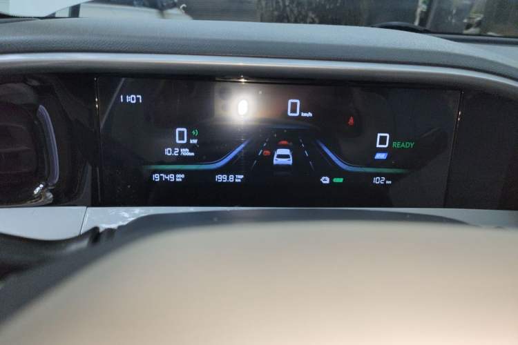 Used Geely Galaxy Geome 2025 UP 410km Exploration Edition Odometer Close Up