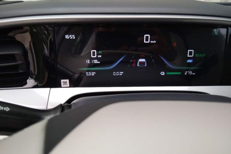 Used Geely Galaxy Geome 2025 310km Youth Edition Odometer Close Up