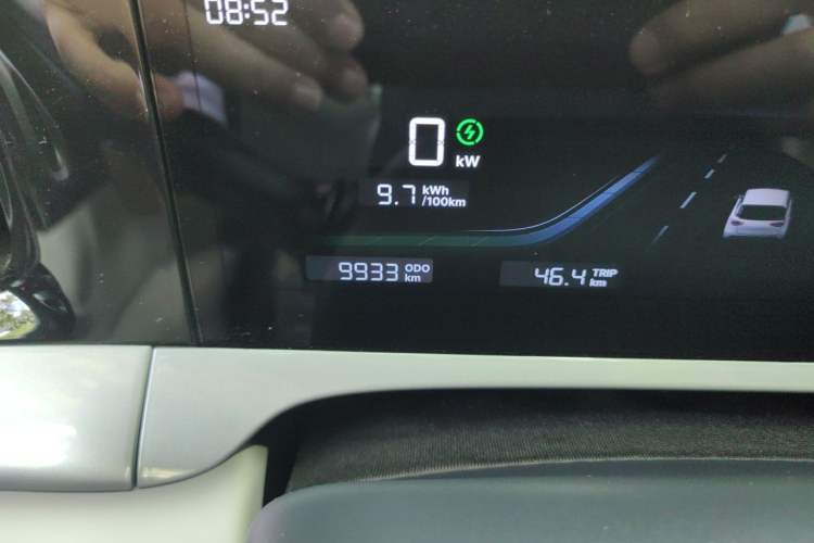 Used Geely Galaxy Geome 2025 310km Dream Edition Odometer Close Up