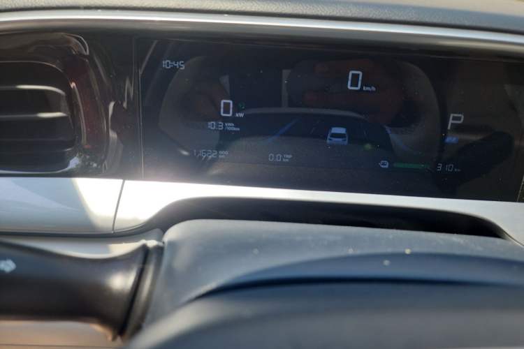 Used Geely Galaxy Geome 2025 310km Dream Edition Odometer Close Up