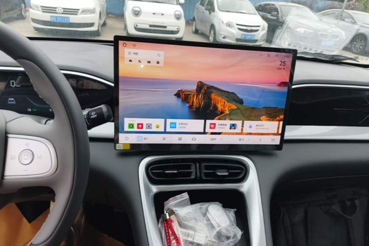 Used Geely Galaxy Geome 2026 Model 310km Dream Edition Audio And AC Panel