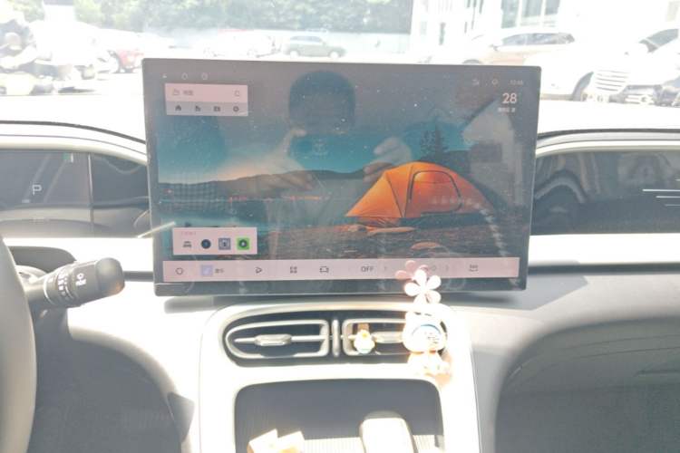Used Geely Galaxy Geome 2026 Model 410km Freedom Edition Audio And AC Panel