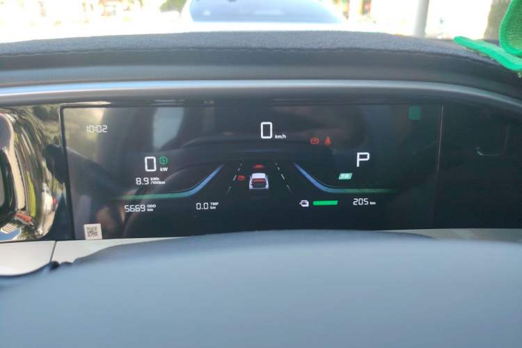 Used Geely Galaxy Geome 2026 Model 310km Youth Edition Instrument Cluster
