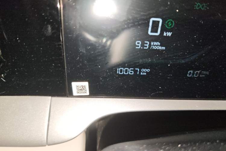 Used Geely Galaxy Geome 2026 Model 310km Dream Edition Odometer Close Up