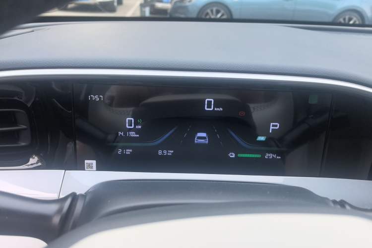 Used Geely Galaxy Geome 2026 Model 310km Dream Edition Odometer Close Up