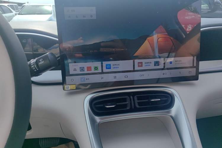 Used Geely Galaxy Geome 2026 Model 310km Dream Edition Audio And AC Panel