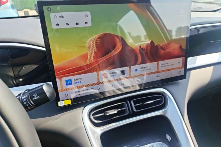 Used Geely Galaxy Geome 2026 310km Wind-Riding Edition Audio And AC Panel