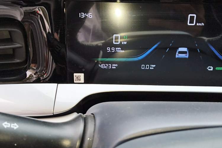 Used Geely Galaxy Geome 2026 Model 310km Dream Edition Odometer Close Up