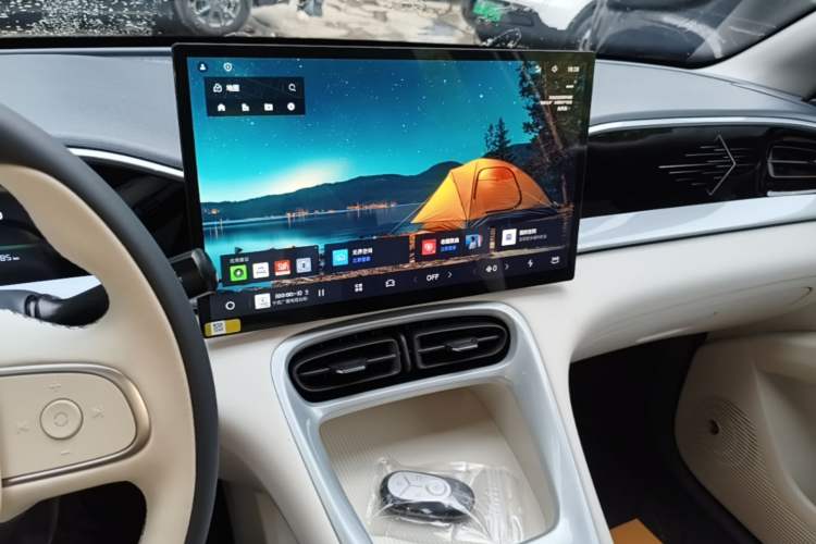Used Geely Galaxy Geome 2026 Model 310km Dream Edition Audio And AC Panel