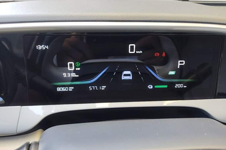 Used Geely Galaxy Geome 2026 Model 310km Youth Edition Instrument Cluster
