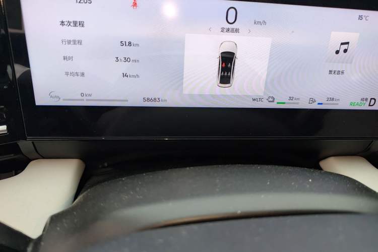 Used Geely Galaxy L6 2023 125km MAX Odometer Close Up