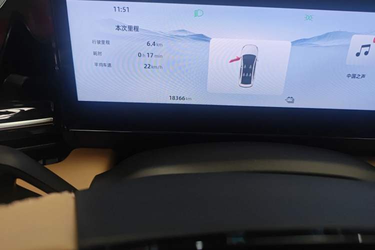 Used Geely Galaxy L6 2023 125km MAX Odometer Close Up