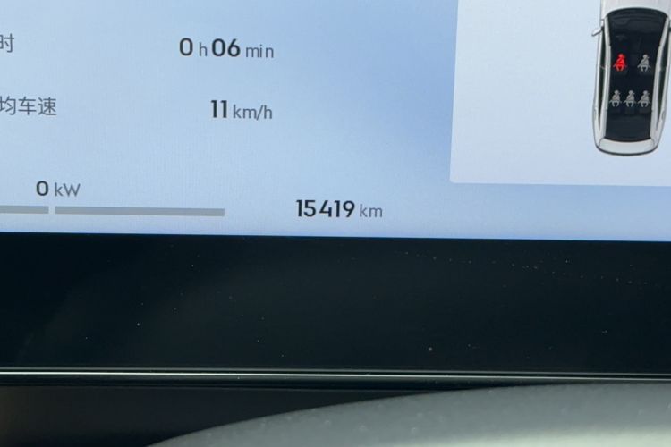 Used Geely Galaxy L6 2023 60km PLUS Odometer Close Up