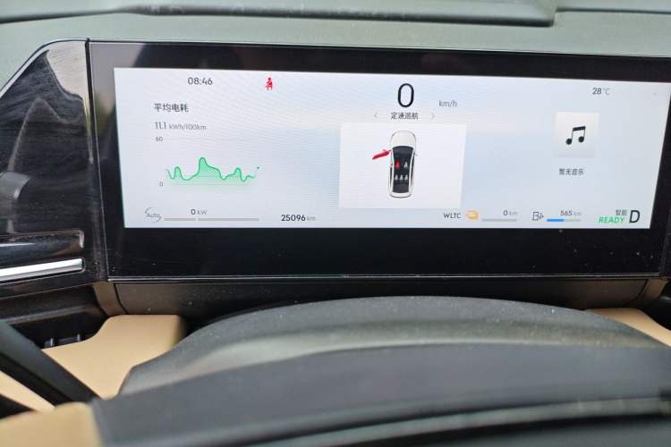 Used Geely Galaxy L6 2023 125km MAX Odometer Close Up