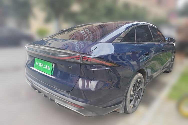 Used Geely Galaxy L6 2023 125km MAX Rear Right 45 Deg