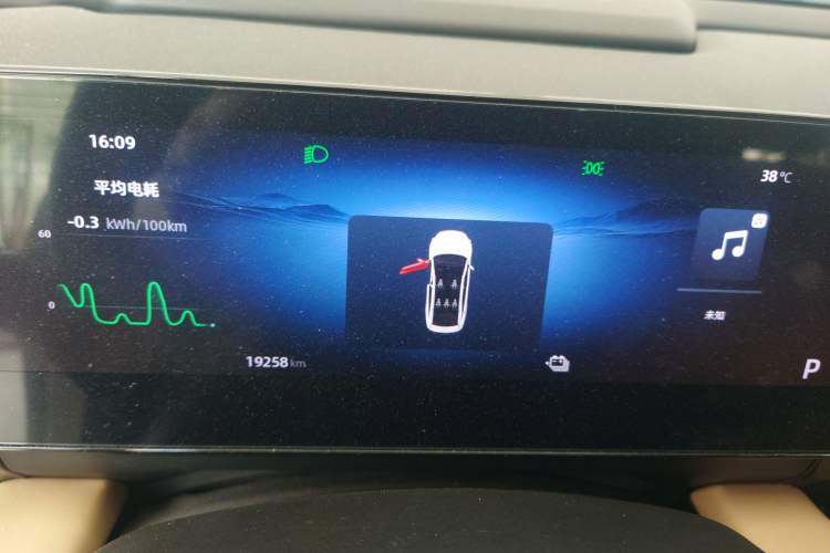 Used Geely Galaxy L6 2023 125km MAX Instrument Cluster